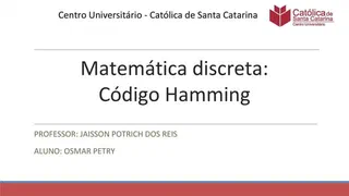 Thumbnail for Discrete Mathematics: Hamming Code